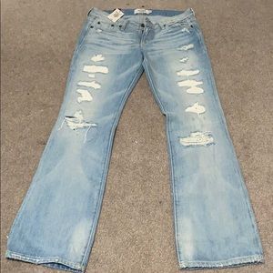 Brand new Abercrombie jeans 4S boot cut